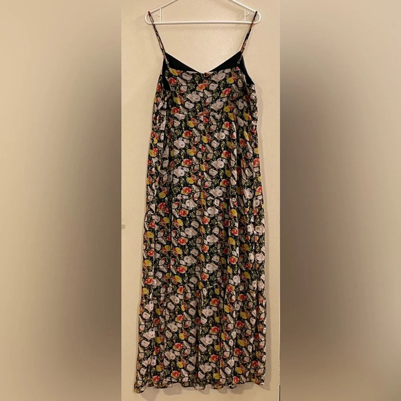J. CREW MERCANTILE Tiered Maxi Dress in Sweet Pea Floral - Picture 7 of 10